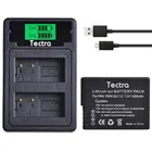 Аккумуляторная батарея BLC12E BLC12PP DMW BLC12 с двойным зарядным устройством для Panasonic Lumix FZ1000,FZ200,FZ300,G5,G6,G7,GH2, Стандартная батарея, 1 шт.