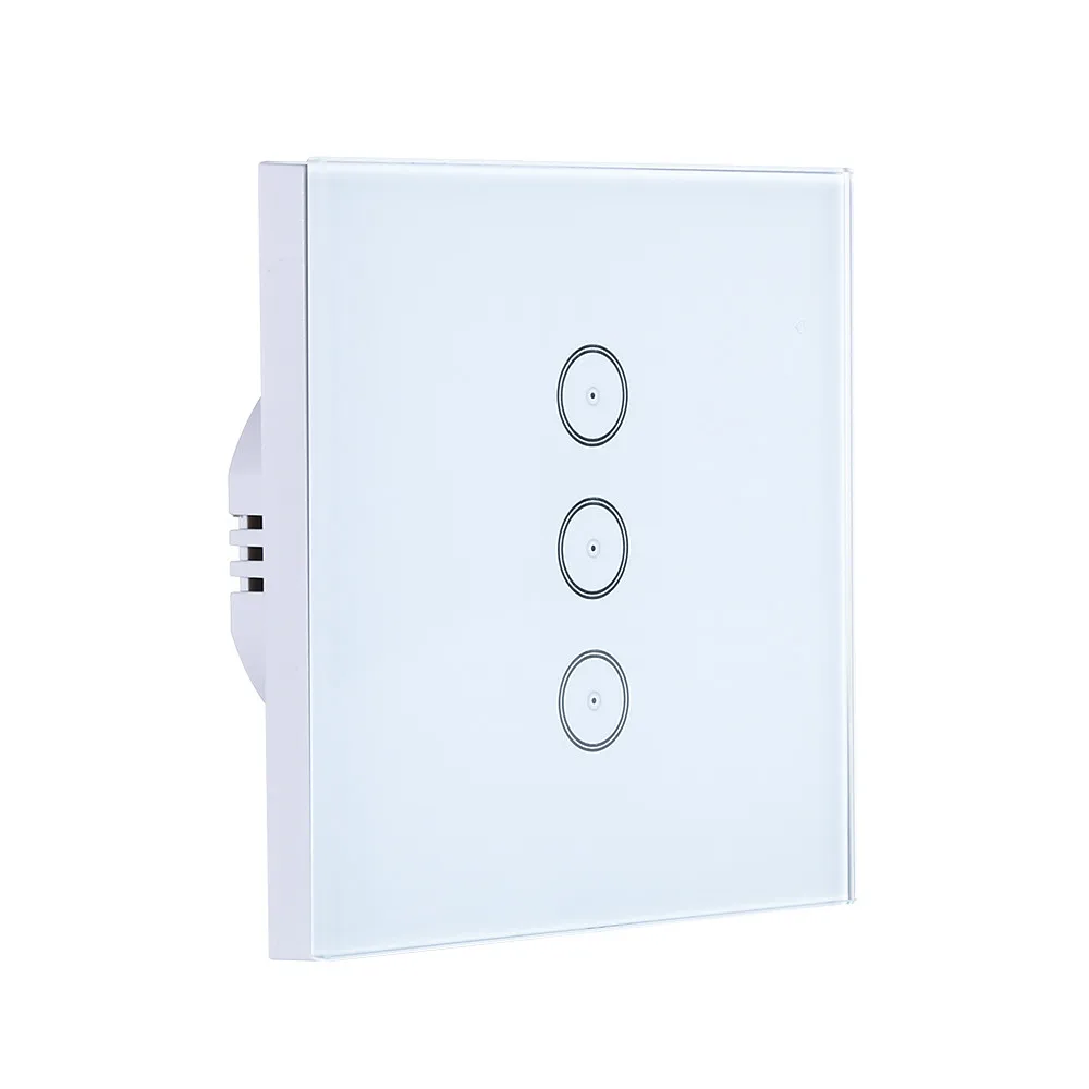 Смарт выключатель настенный сенсорный с поддержкой Wi Fi и управлением через