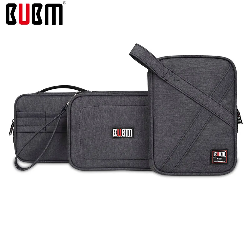 BUBM iPad мини цифровая приемная сумка для телефона органайзер хранения 3 шт. набор