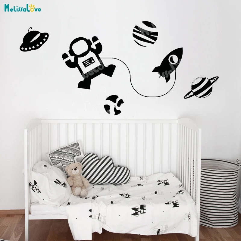 Виниловая наклейка на стену простое пространство украшение для дома детской