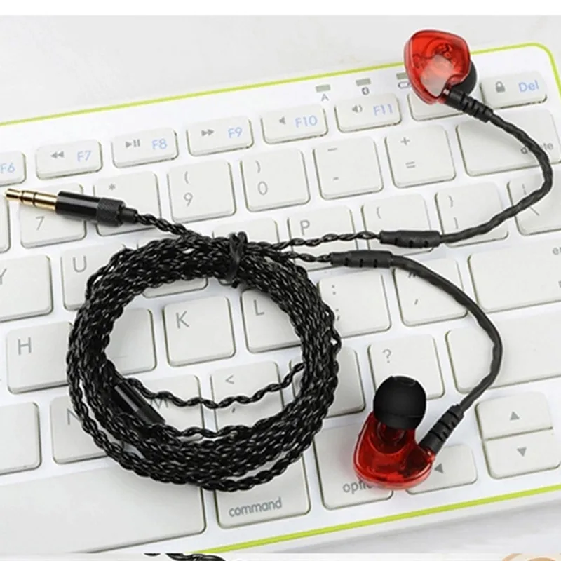 2016 Новое Прибытие OKCSC se520 DIY HI FI Stereo Bass Наушники Проводной Спорт Водонепроницаемый