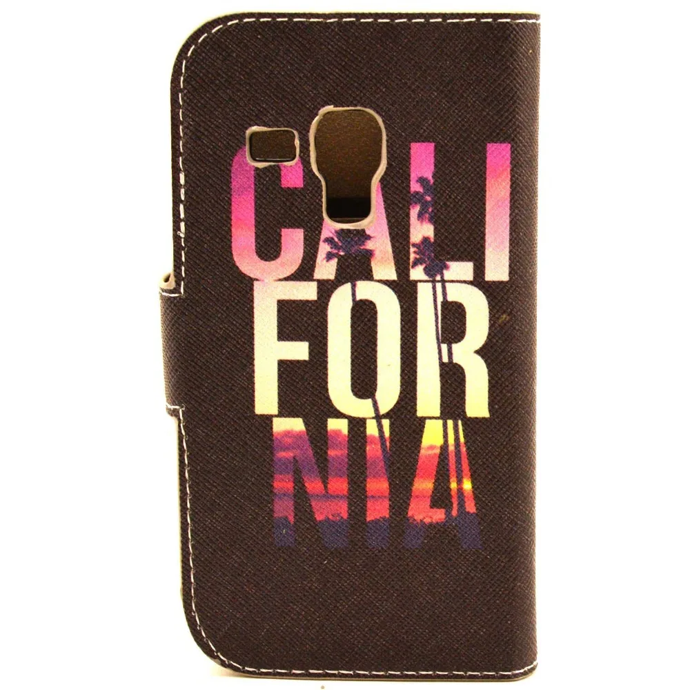 For Samsung GALAXY Trend Duos S 7562 S7562 gt-s7562 Flip Wallet Leather Case Cover for Galaxy Plus S7580 S7582 Phone bags |
