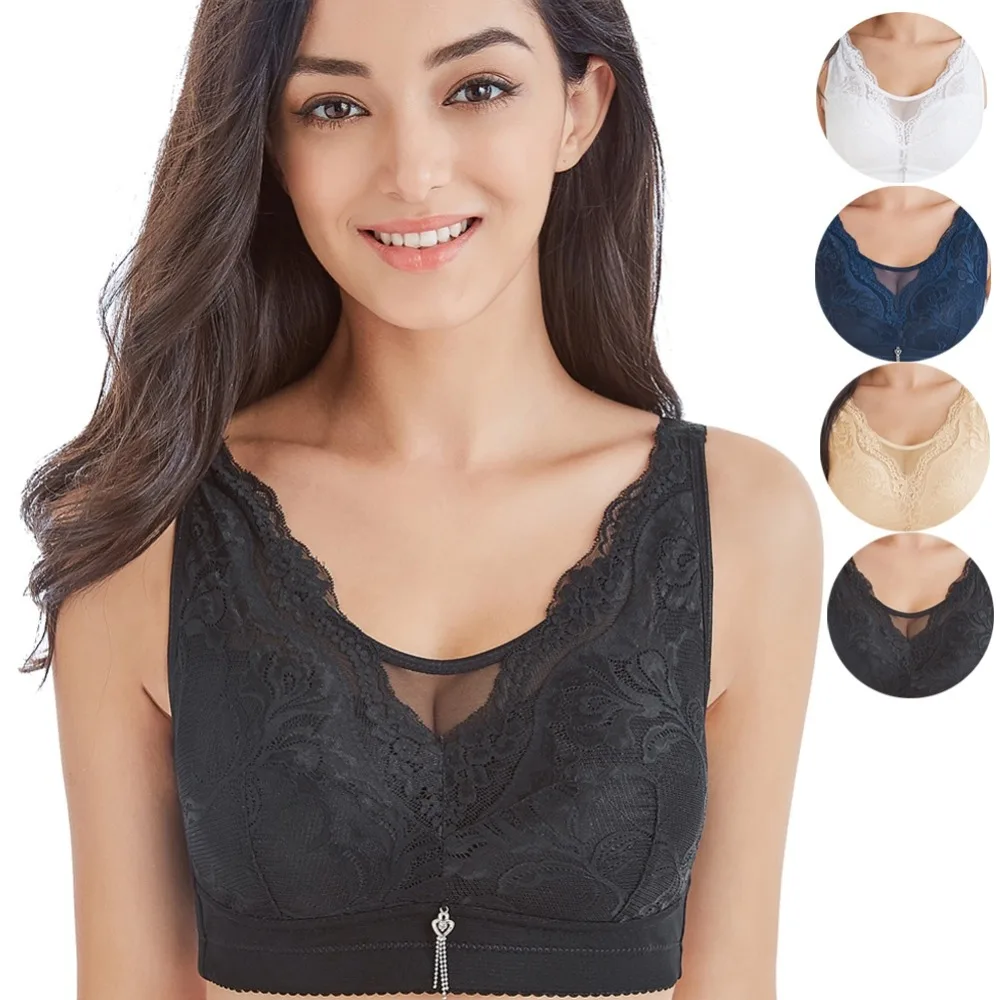 Соблазнительный кружевной чехол с большими чашками без стальных колец