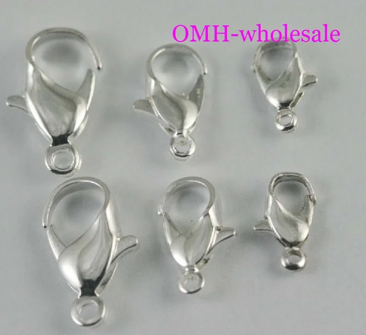OMH оптовая продажа 100 шт. ювелирные аксессуары позолоченные застежки карабины 12