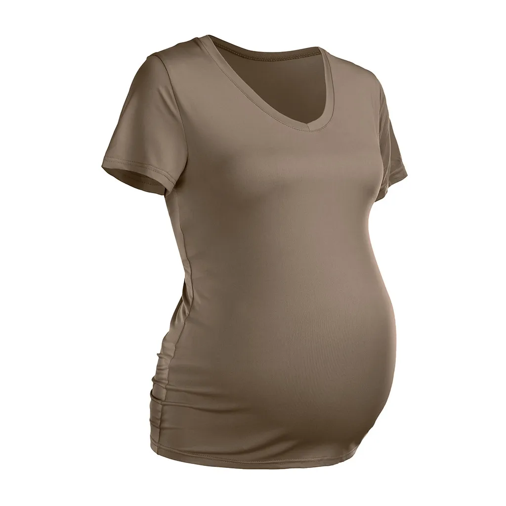 Женская летняя футболка с V образным вырезом|Блузки и рубашки| |