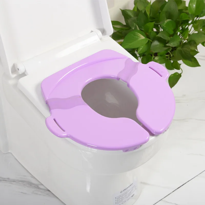 Складное Сиденье для унитаза портативная дорожная подкладка горшок детское