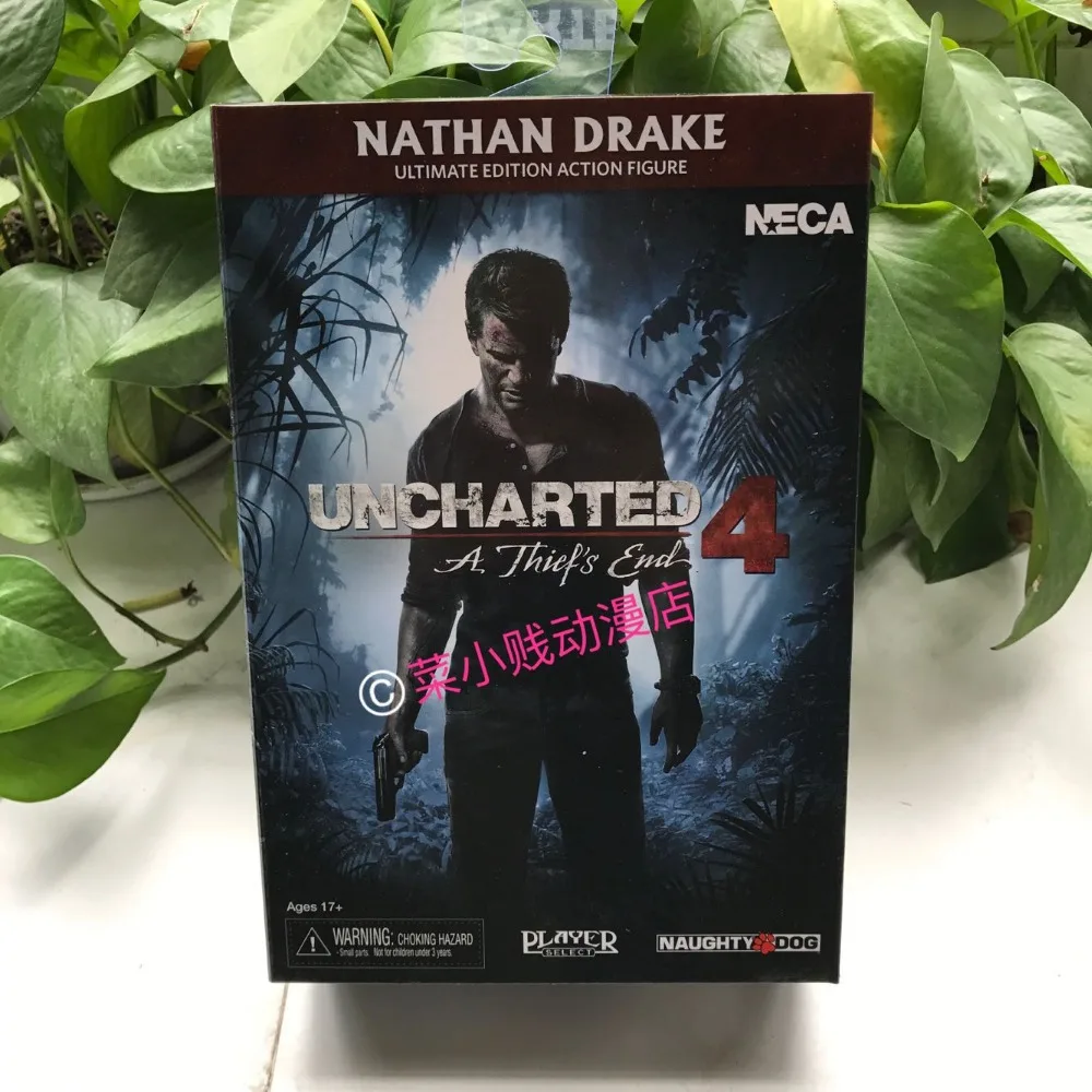 NECA Uncharted 4 таинственный морской район воров с рисунками &quotНейтан Дрейк&quot 7