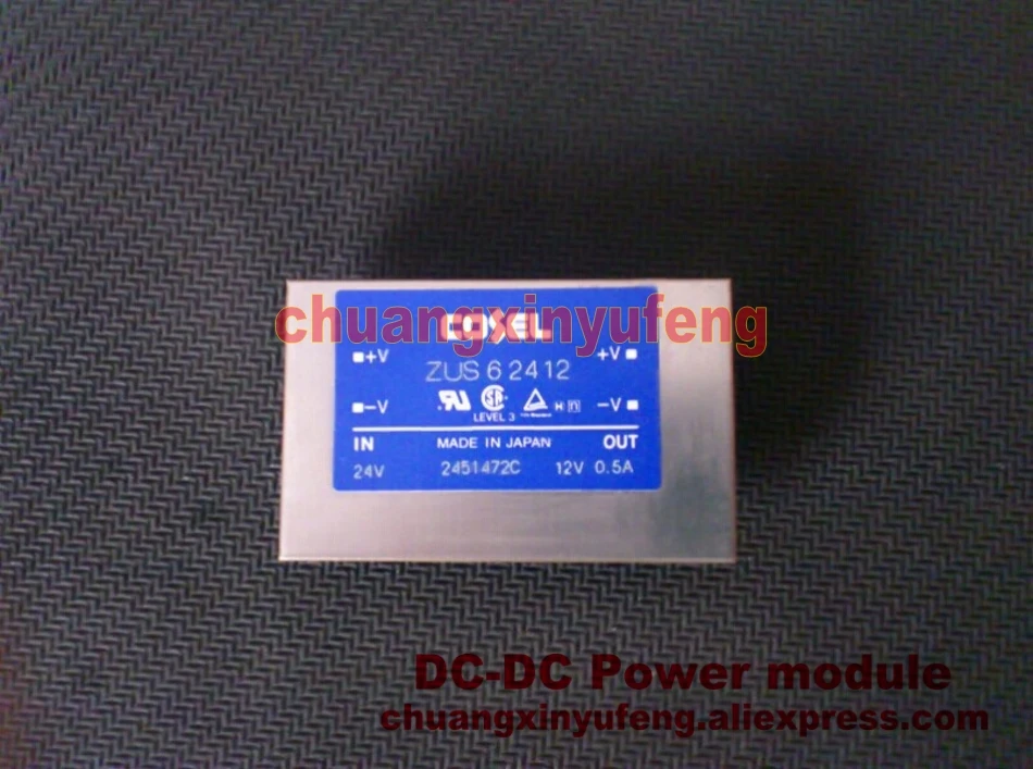 ZUS62412 COSEL DC модуль питания 24V 12V 6W0.5A изолированный питания|module dc|module powermodule power supply |