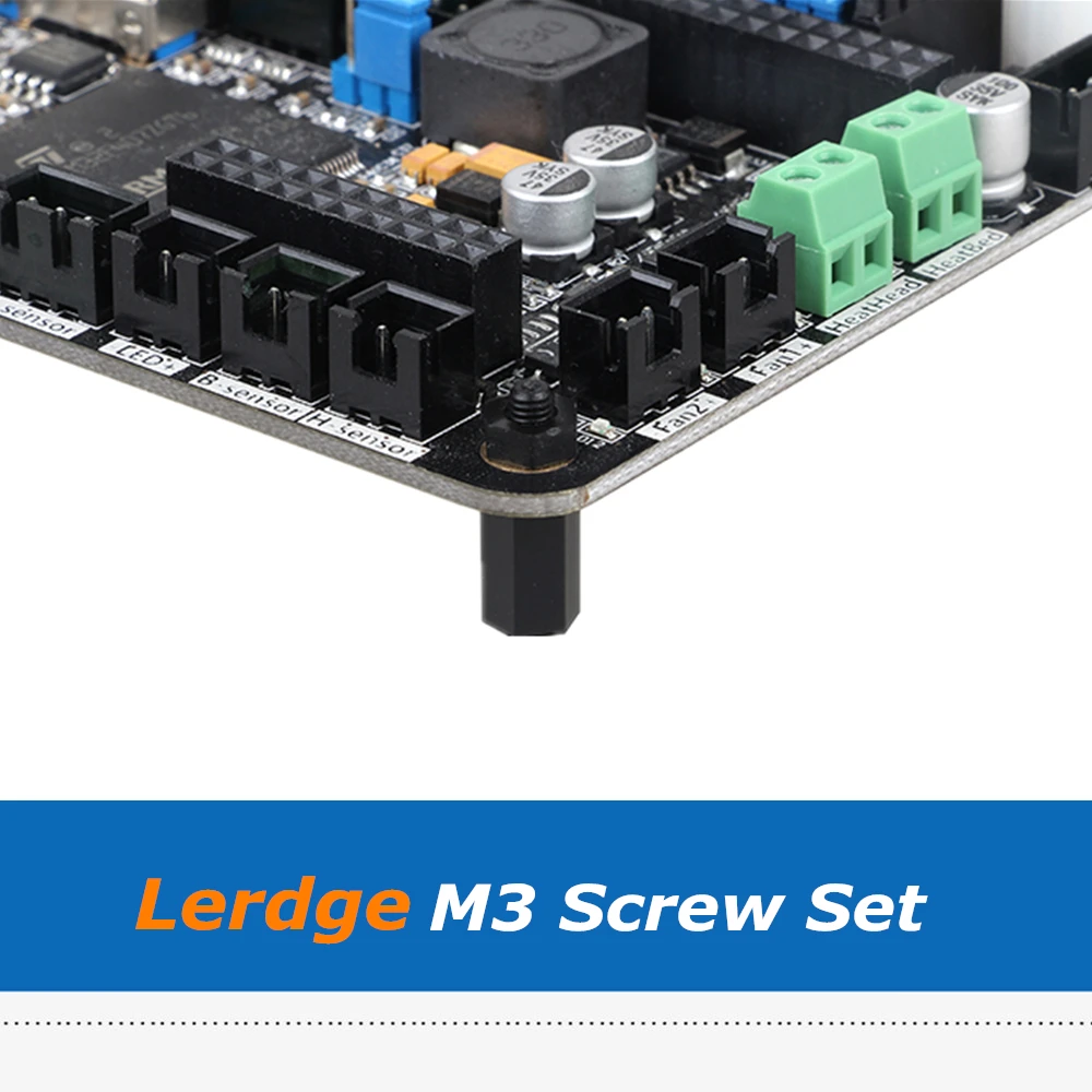 LerdgeX K плата M3 * 10 мм шпилька + 6 изоляционный стопорный винт нейлоновый нейлоновая
