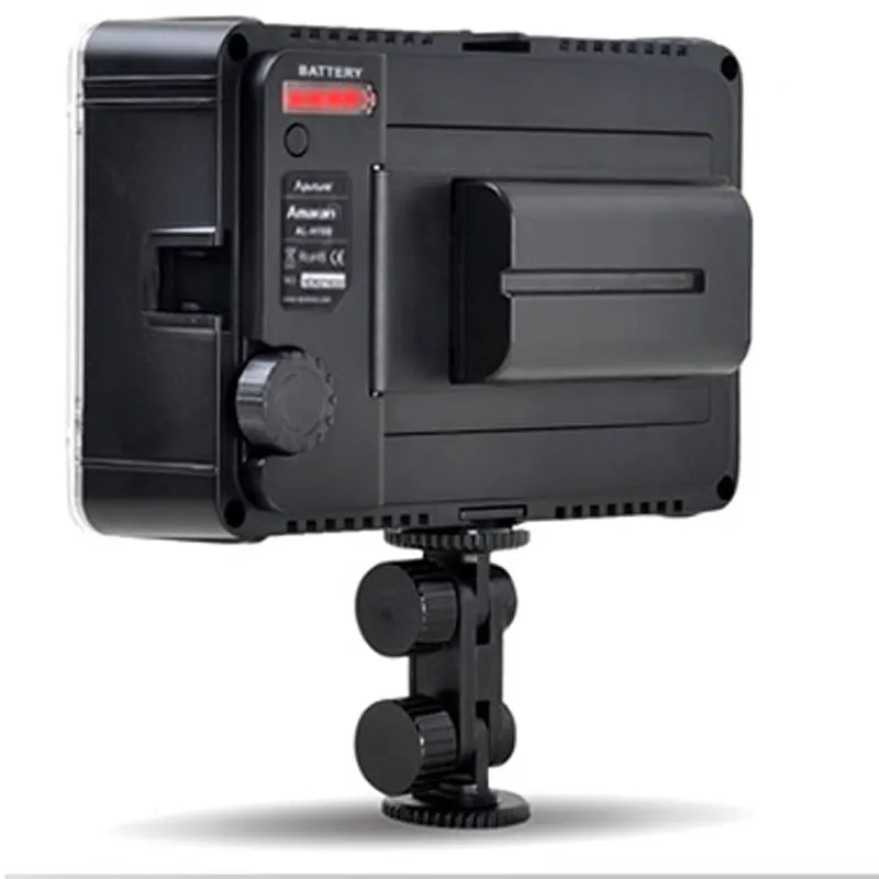 Aputure Amaran al-h160 светодиодный свет + Адаптеры питания Камера лампочка фотография