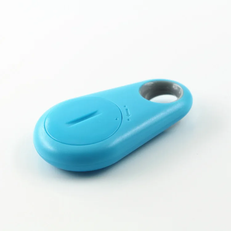 Pet Smart Mini Bluetooth gps трекер анти-потеря двусторонняя сигнализация собака кошка ключ сумка кошелек детский трекер без батареи - Цвет: blue