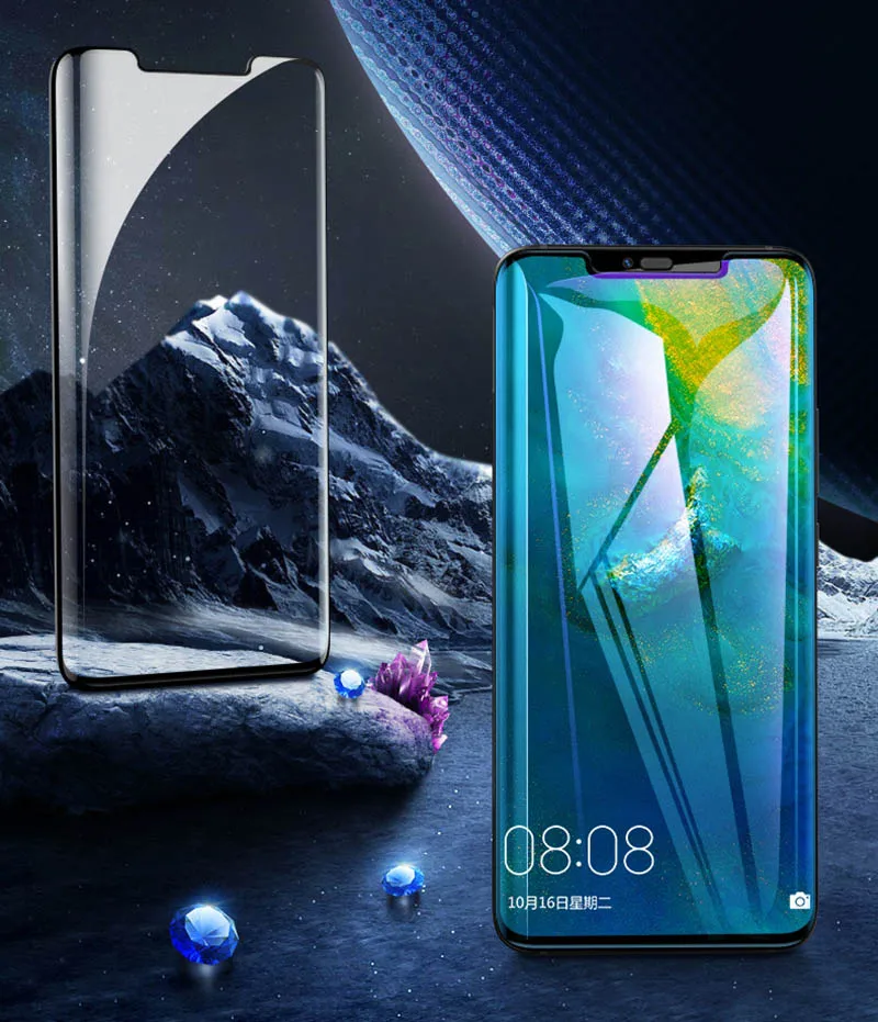 3D закаленное стекло для huawei mate 20 Lite Pro защита экрана изогнутое полное Защитное стекло для huawei mate 20 Pro Lite