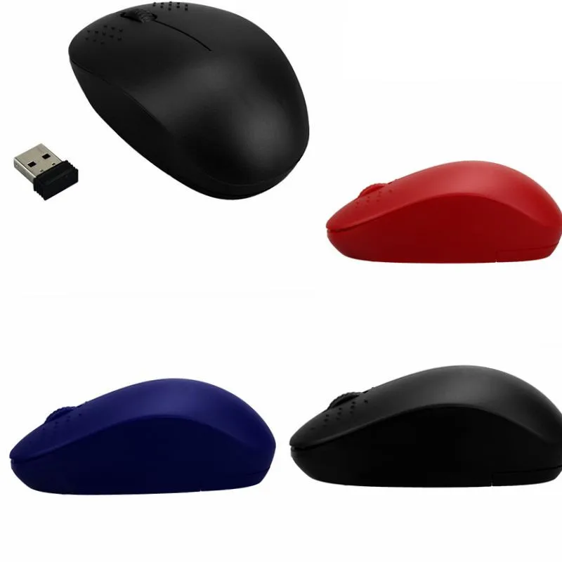 2.4GHz Wireless Gaming Mouse 3D Battery 1600DPI Black Red Blue USB Receiver Office Mice Pro Gamer For PC Laptop Desktop L0211 | Компьютеры
