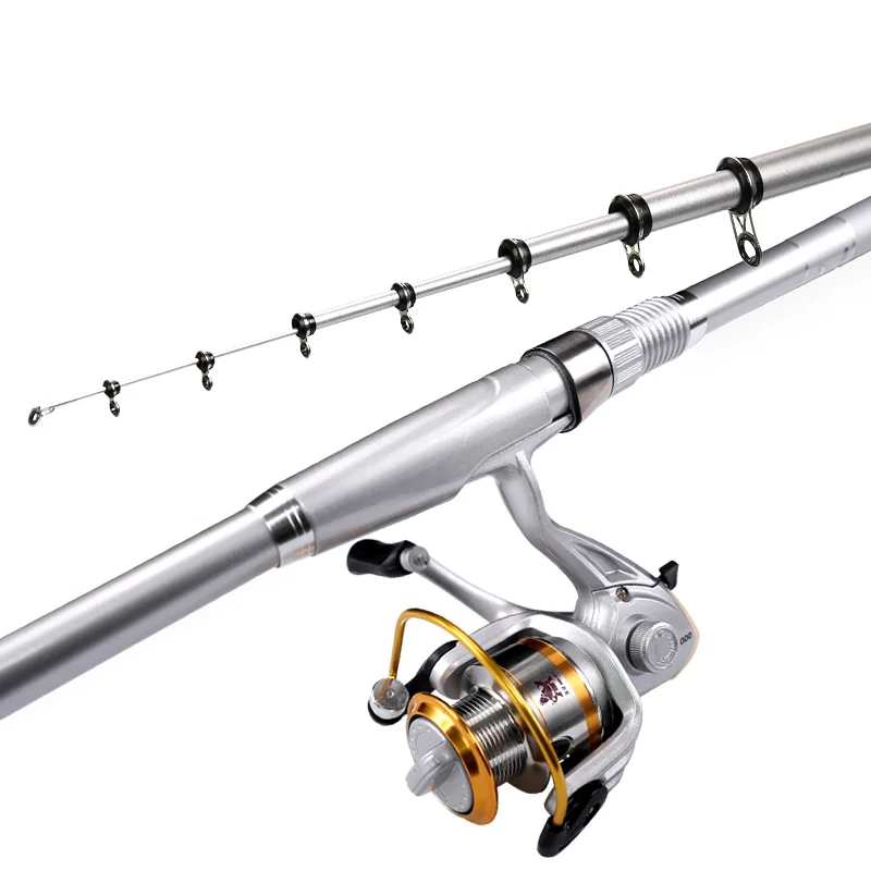 Алмазная рыболовная удочка комбо 3 6 7 2 м с спиннингом высокоуглеродная супер