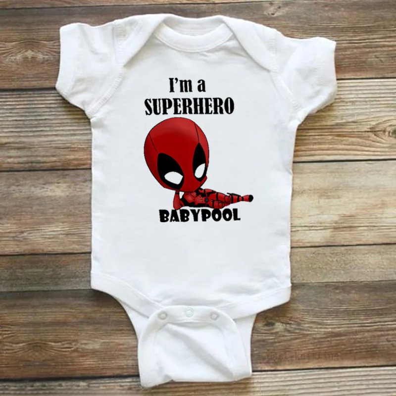 HY0923 DERMSPE/ New0-24M; комбинезон с короткими рукавами и буквенным принтом для новорожденных мальчиков и девочек; летняя одежда для малышей; цвет белый - Цвет: HY0923