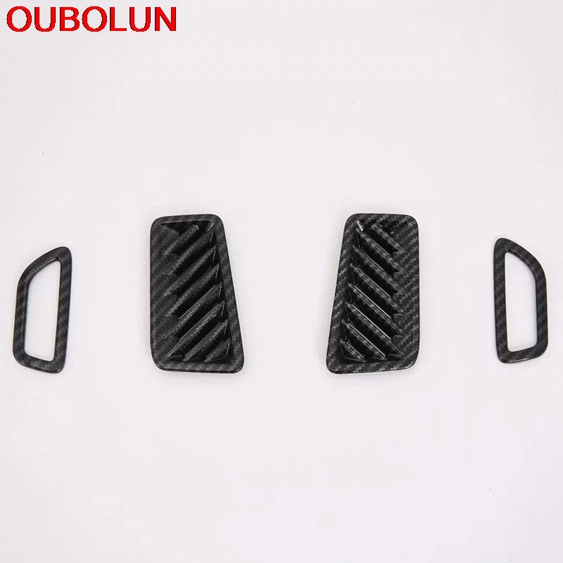 OUBOLUN для Toyota RAV4 RAV 4 2019 2020 Передняя верхняя Воздушная система AC Air Vent наклейка на