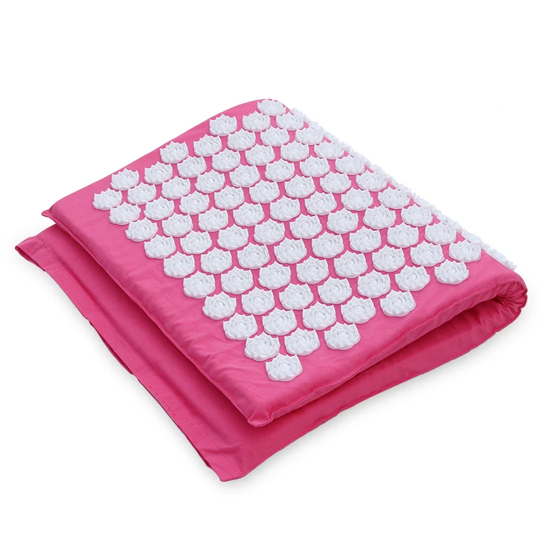 Акупрессурный Коврик для йоги Массажер подушка фитнеса акупрессуры облегчение