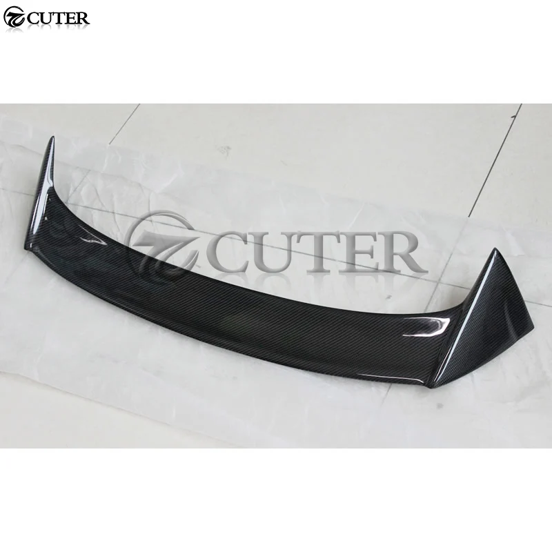 Задний спойлер из углеродного волокна для Volkswagen Scirocco standard bumper/R top wings 09 15|Спойлеры