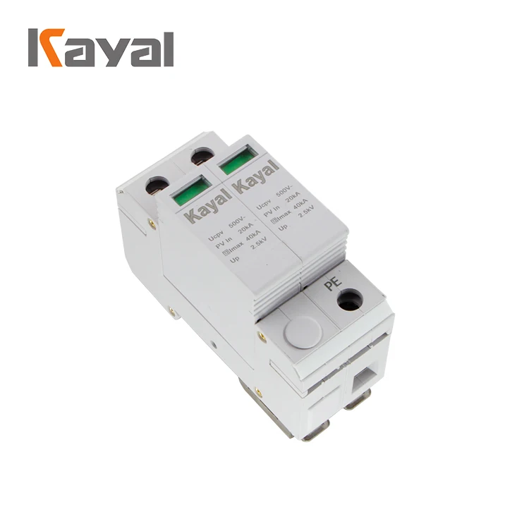 Подлинная Kayal SPD 24v 40ka 80Ka 100Ka Защита от перенапряжения AC 275v 3p + n устройство защиты