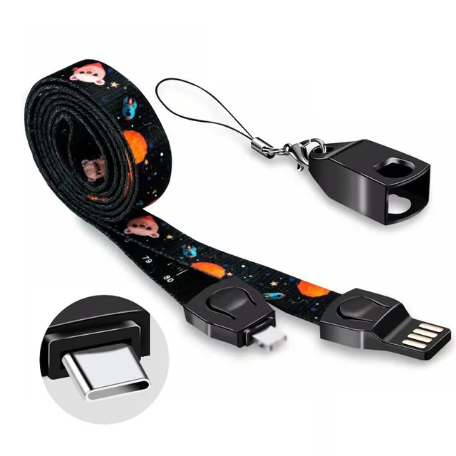 Usb кабель для iphone кабель Xs max Xr X 8 7 6 plus 6s 5 s plus ipad мини кабели быстрой зарядки мобильный провод для зарядного устройства данных - Цвет: black for type-c