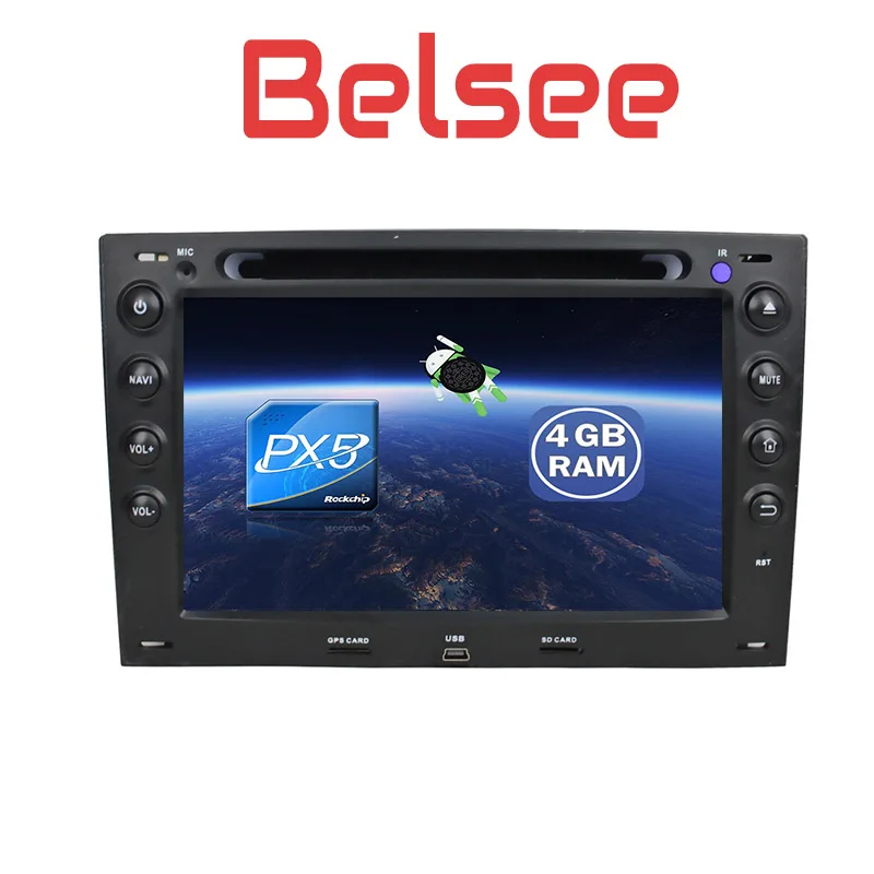 Belsee Android 8 0 автомобильный Радио Стерео Авторадио головное устройство GPS Навигация