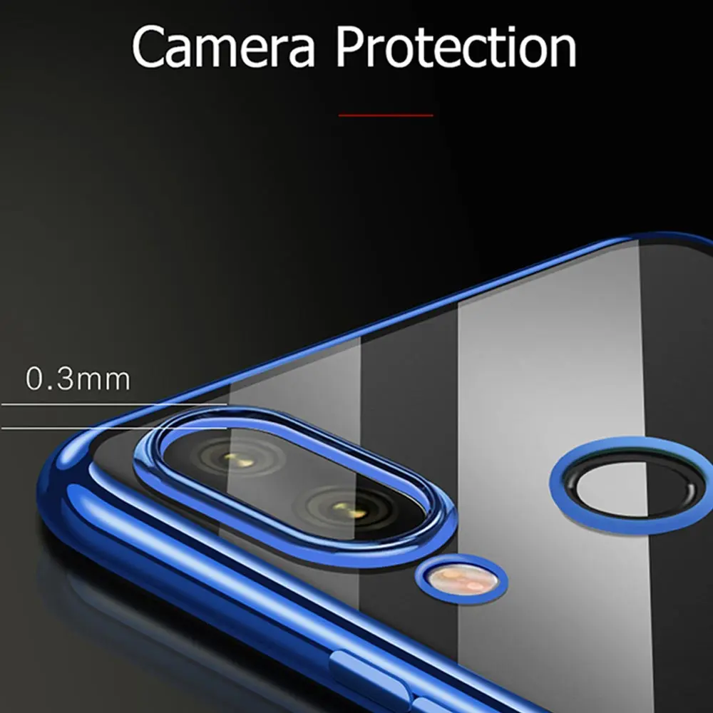 Xiaomi Redmi Note 7 чехол с красочным покрытием мягкая задняя крышка для mi 9 8 SE A2 Lite Red 6 Pro