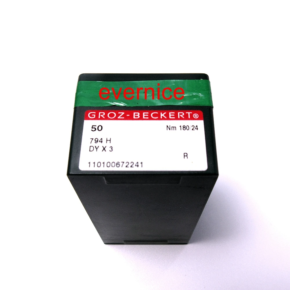 50 Groz-Beckert 794H 7X3 Dyx3 иглы для Singer, juki Экстра Тяжелая швейная машина