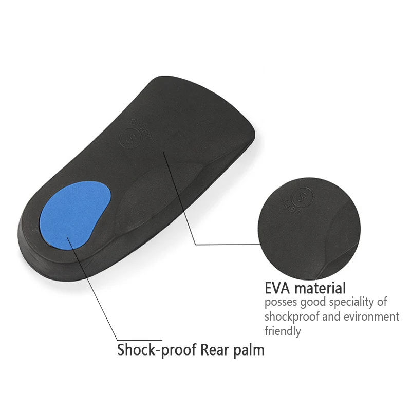 Ортопедические стельки из ЭВА для мужчин и женщин длина 3/4|Стельки| |