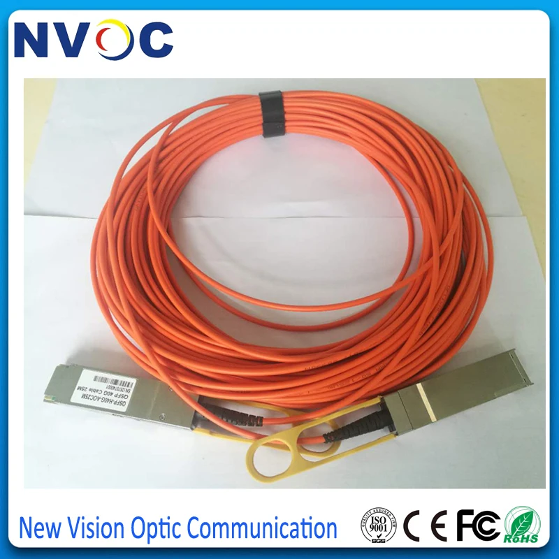 Бесплатная доставка 2 шт./лот 40 г QSFP-QSFP 850нм ММФ волокно 1 м 3 5 7 15 OM2 AOC активный