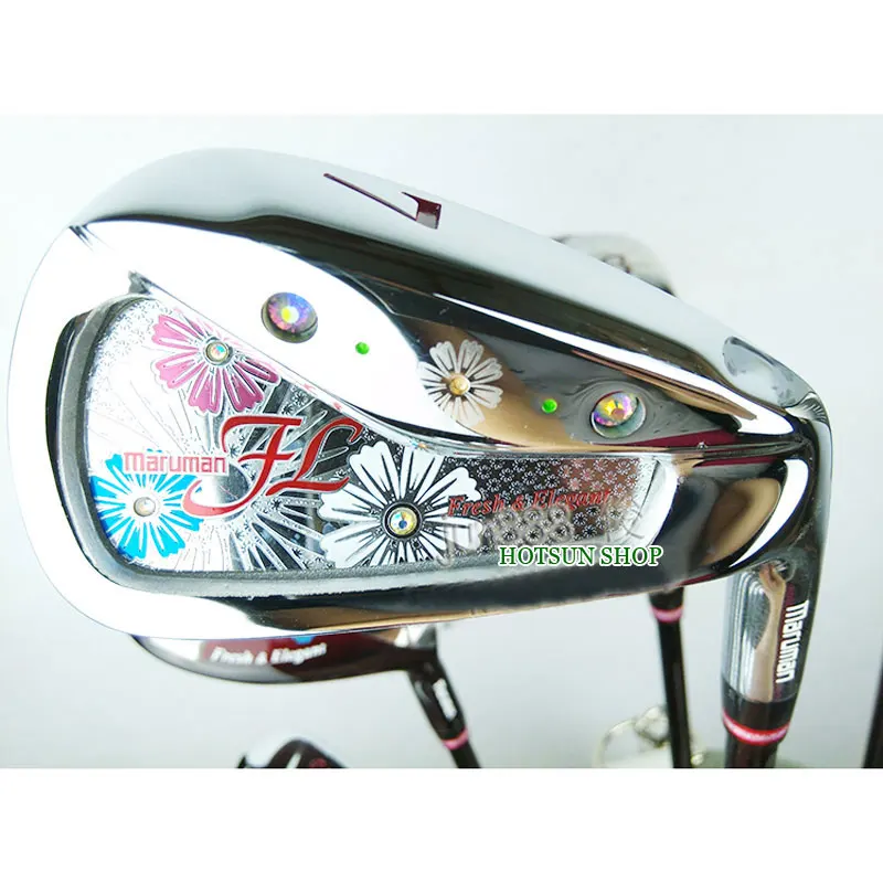 Новые женские Гольф клубы Maruman FL Golf полный комплект клюшек для водителей + дерево