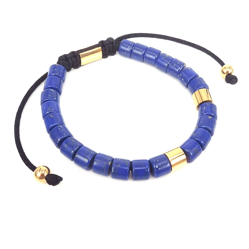 Новые синие большие бусины Lapislazuli с стопором подходят для Anil браслеты Arjandas &amp Tulum