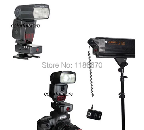 Беспроводная вспышка-триггер для Canon 1D 1DS 5D Mark II III 50D 40D 30D 650D 600D 500D 450D 7D 2 шт. |