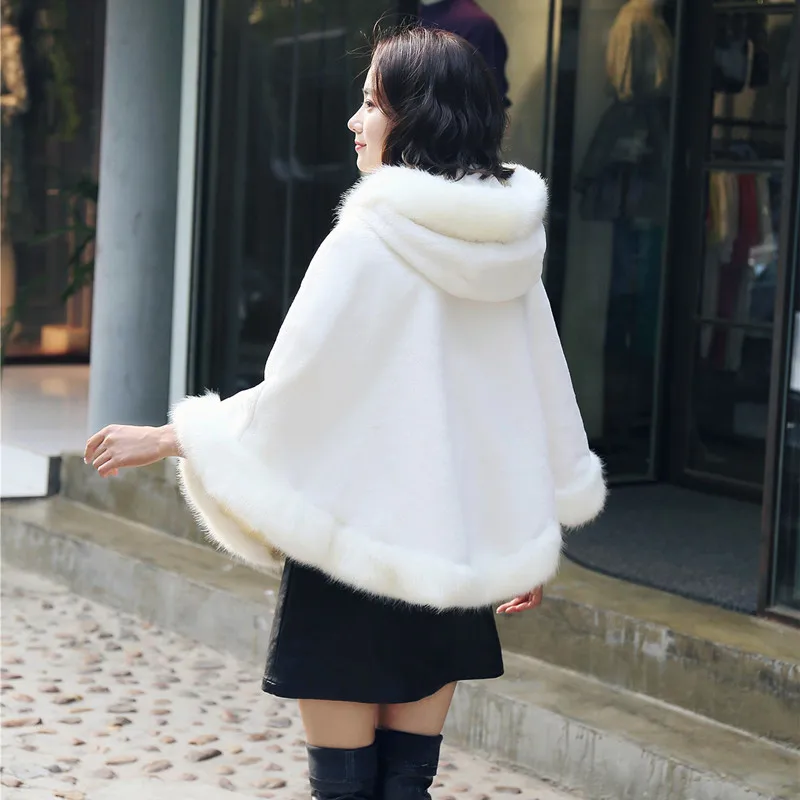 Autumn Winter Women Big size Long sleeves Mink rabbit hair Faux fur Coats New Fashion Warm Thicken Pockets Female Outwear C 626 | Женская
