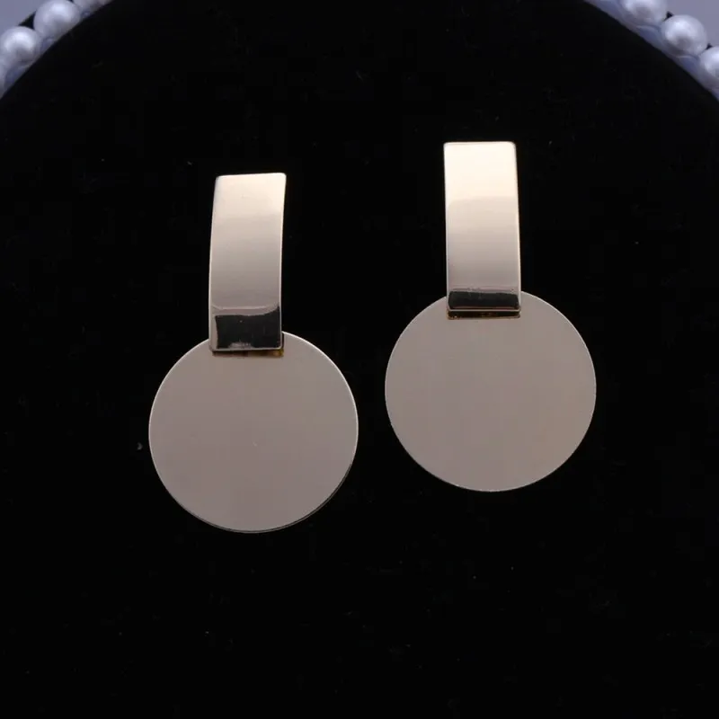 2019 модные серьги для женщин круглые капли из ракушки очаровательной