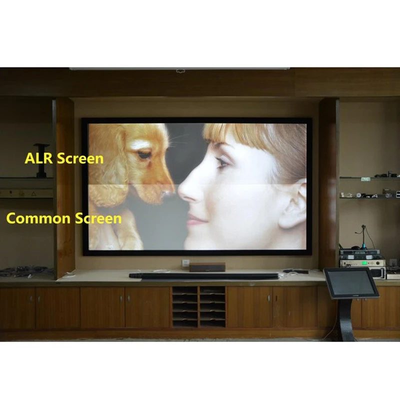 F2VALR 4:3 видеоформат 4K 3D защита светильник черный кристалл Ультратонкий проектор с