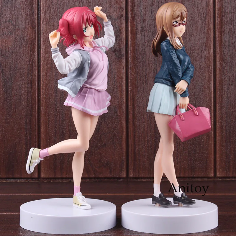 Love Live Sunshine фигурка школьный идол проект Kunikida Hanamaru/Ruby Kurosawa EXQ фигурка ПВХ Коллекционная модель игрушки 20 см