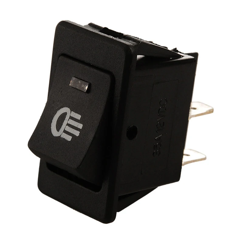 1 шт. автомобильный туманный переключатель на 4 контаксветодиодный 12 В 35 А|lighted rocker