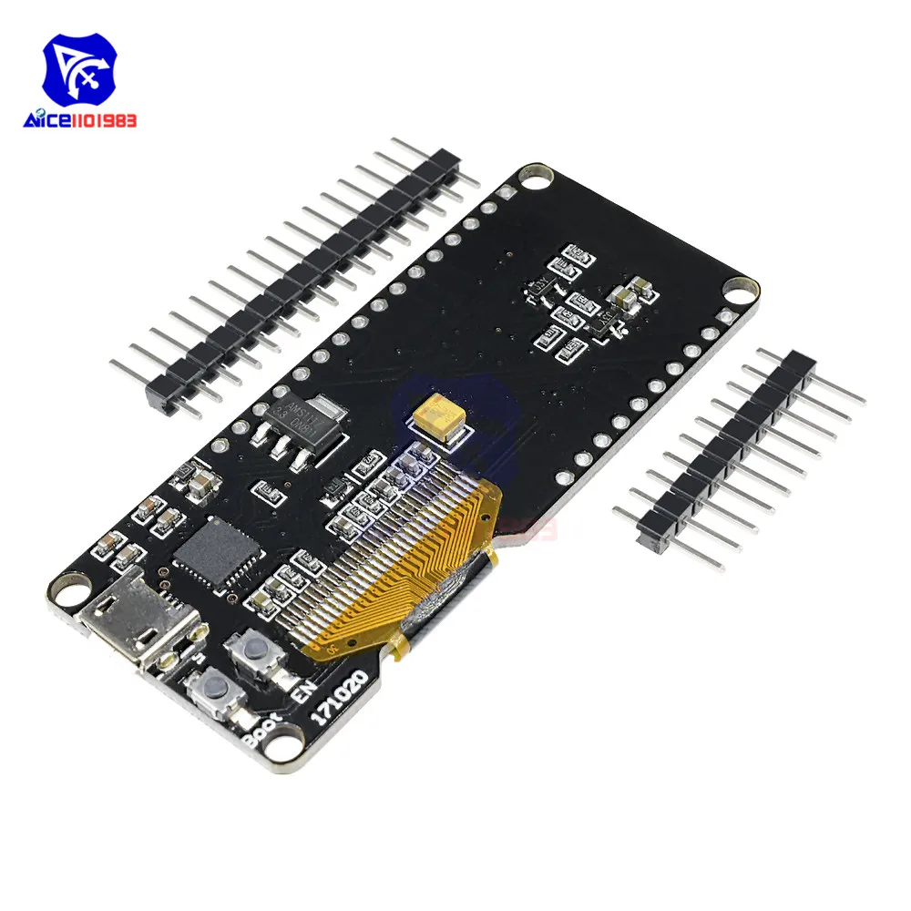 ESP32 ESP-WROOM-32 0,9" дюймовый oled-дисплей 2,4 ГГц WiFi Bluetooth двухрежимный модуль для Arduino Wemos D1 AP STA