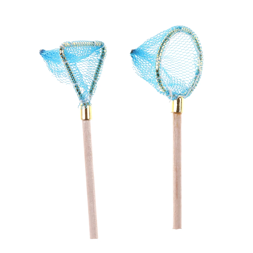 

1:12 Dollhouse Miniature Mini Fishing Net Model Doll Accessories Toy For Forest Animal Family Collectible Gift