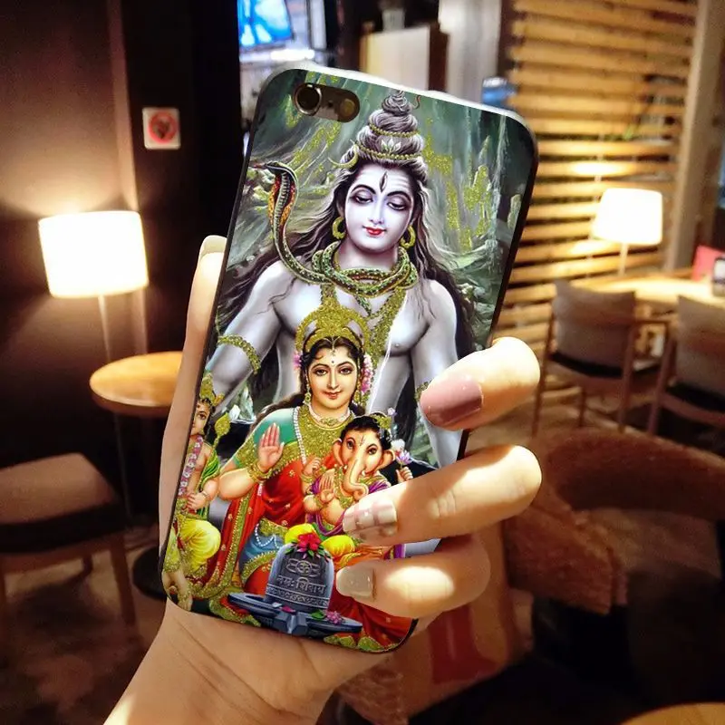 MaiYaCa Бог Индии чехол для iPhone X 8 7 6 6S Plus 5 5S SE 4S Apple 5C|6s plus|cover 5cfor iphone 5s |