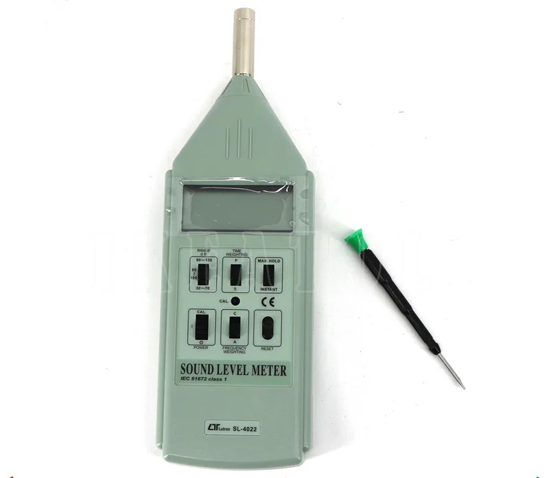 Digital Sound Level Meter SL-4022 30-70dB 60-100dB 90-130dB High Resolution 0.1dB Noise Type SL4022 30-130DB | Инструменты