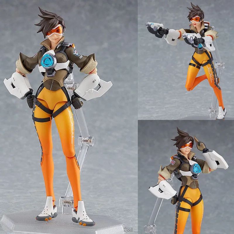 Figma 352 игровой герой OW Трейсер 14 см BJD экшн-фигурка модель игрушки | Игрушки и хобби