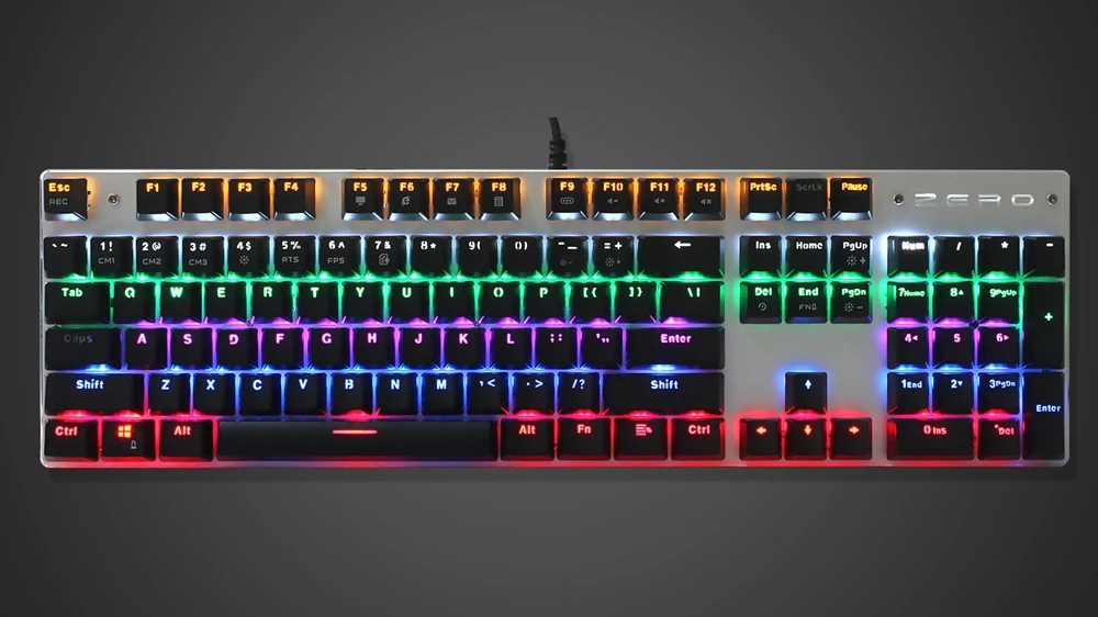 Metoo Edition Mechanical Keyboard 87 104 keys USB Blue Switch Gaming Keyboards for Tablet Desktop Russian Hebrew Arabic
