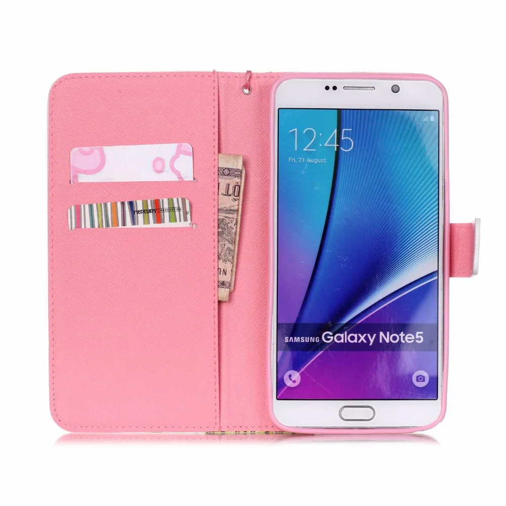 Orange Закат Шаблон PU Кожа Стенд Откидная Крышка и Рамка Кошелек Чехол Для Samsung Galaxy