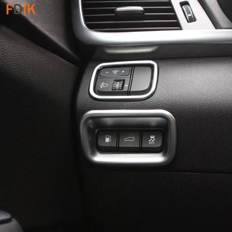 Налобный фонарь из матового хром АБС-пластика 2 шт. + накладка на багажник крышка