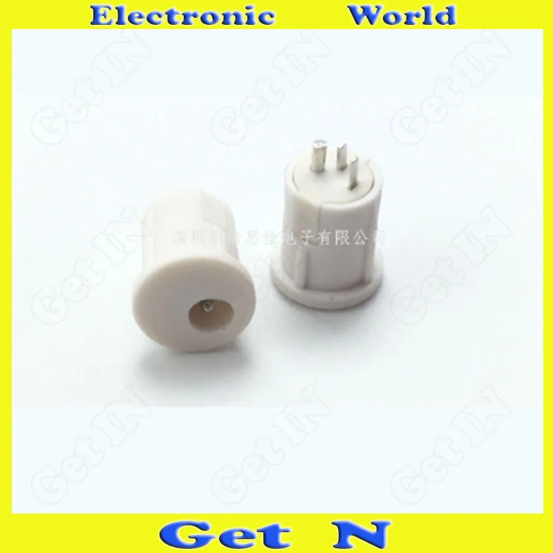 

100 шт., 3,5*1,3 мм, разъем питания постоянного тока, белая розетка постоянного тока, гнездовой разъем