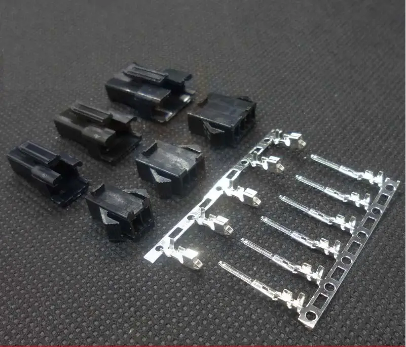 Обжимной концевой соединитель 50 компл./лот SM 2Pin 2 54 JST мм|crimp terminal connector|terminal connectorcrimp
