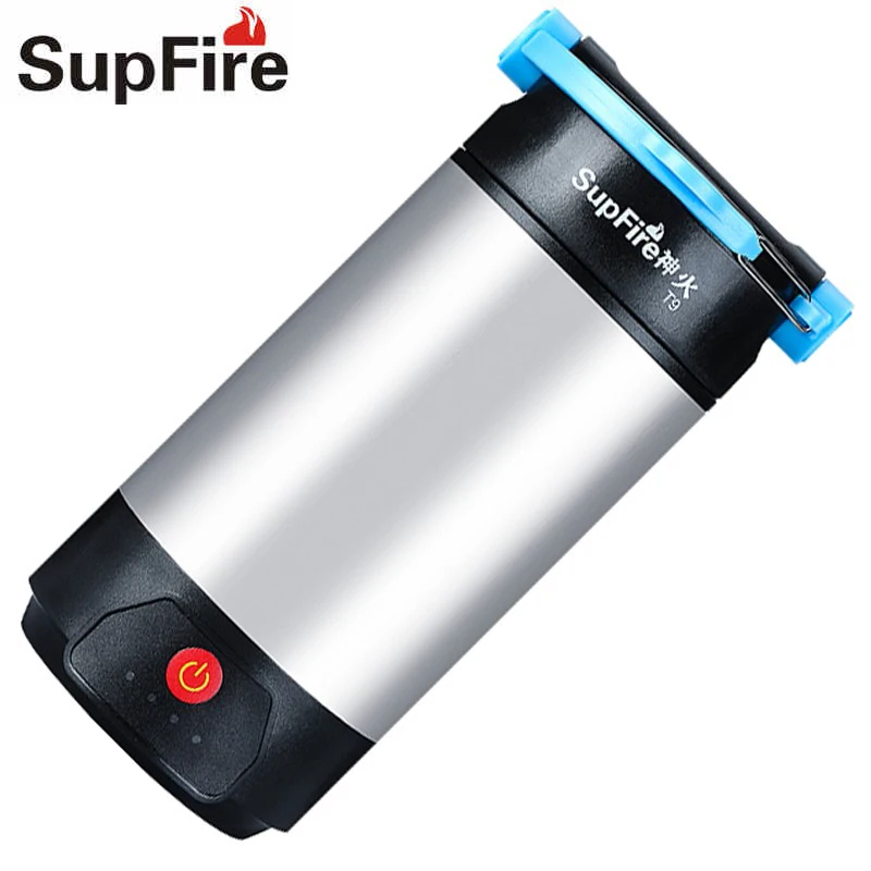 Светодиодный фонасветильник Supfire T9 для кемпинга 8000 лм мАч|Фонарики и