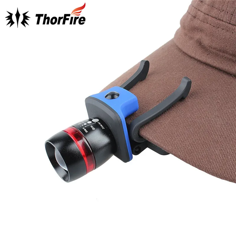 ThorFire 30-125LM светодиодный кемпинг Фонари DC 5 V USB Перезаряжаемый мини-фонарик факел свет лампы CL01 Складная рукоятка Пеший Туризм