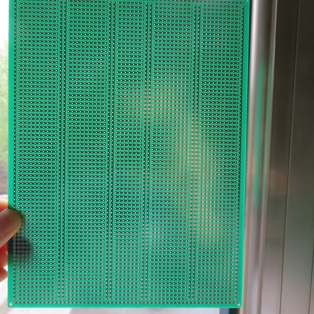 1 шт. 15x20 см FR4 стекловолокна схема Универсальный stripboard veroboard pcb одной стороне Platine